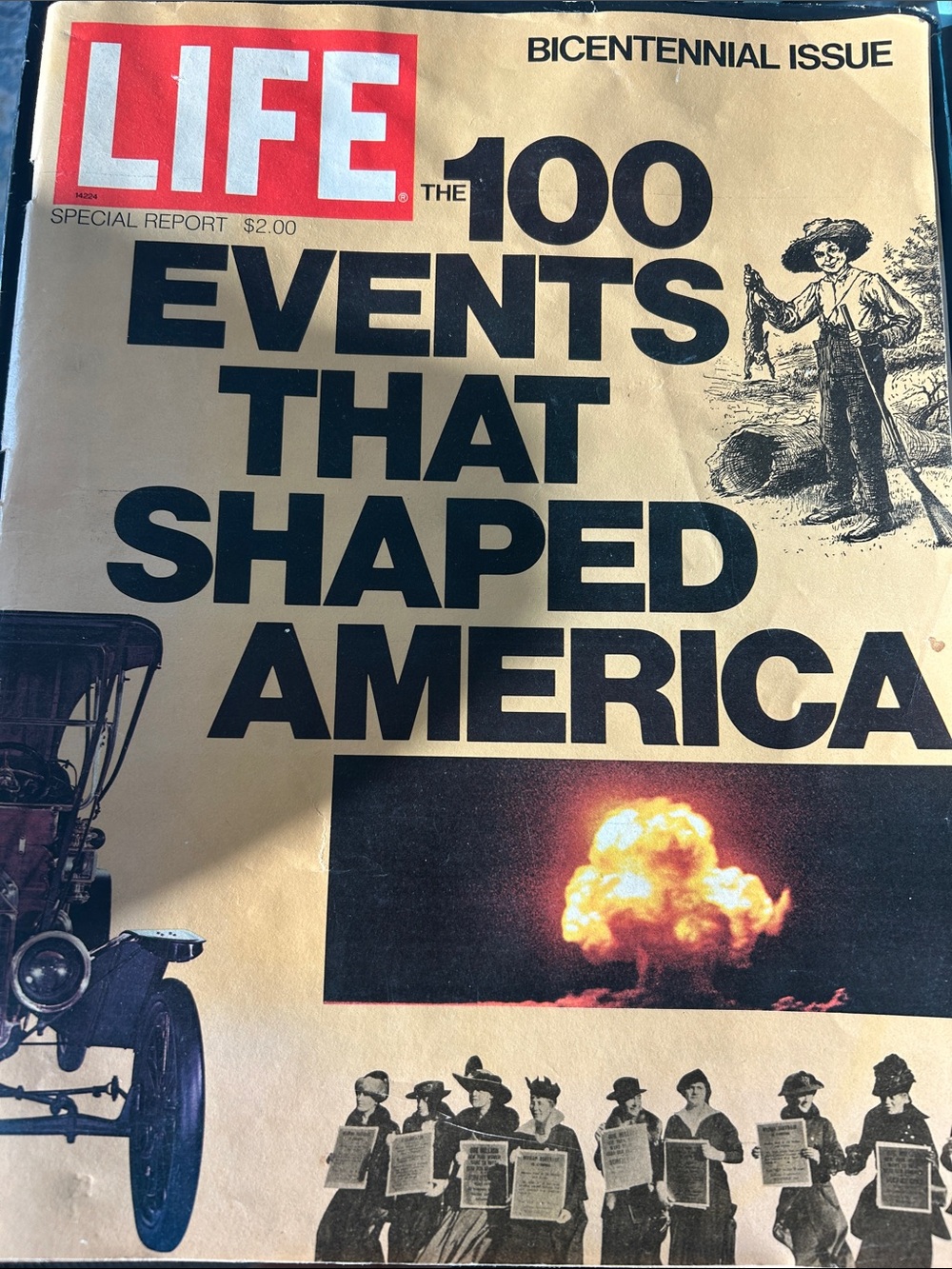 Life Magazine Bicentennial Issue The 100 Events That Shaped America 1975